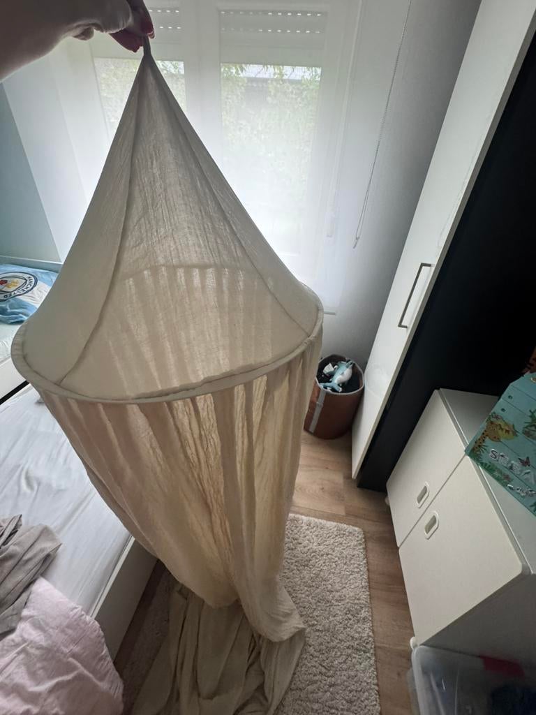 Klamboe Jollein nougat vintage kleur (licht beige), Ophalen, Zo goed als nieuw