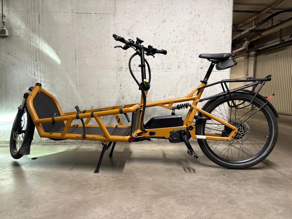 Riese & Müller Load4 75 vario- +/-1500km - comme neuf ., Vélos & Vélomoteurs, Vélos | Vélos avec bac, Comme neuf, Autres marques