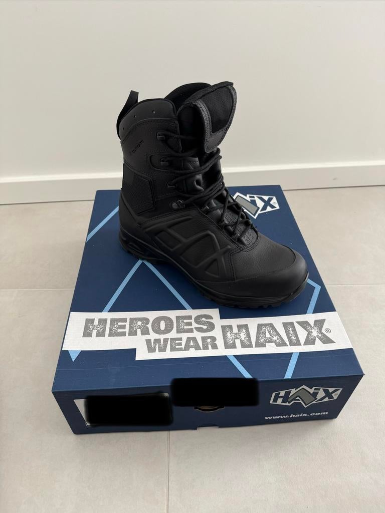 Chaussures tactiques HAIX tout terrain noires 42, Enlèvement, Comme neuf, Noir