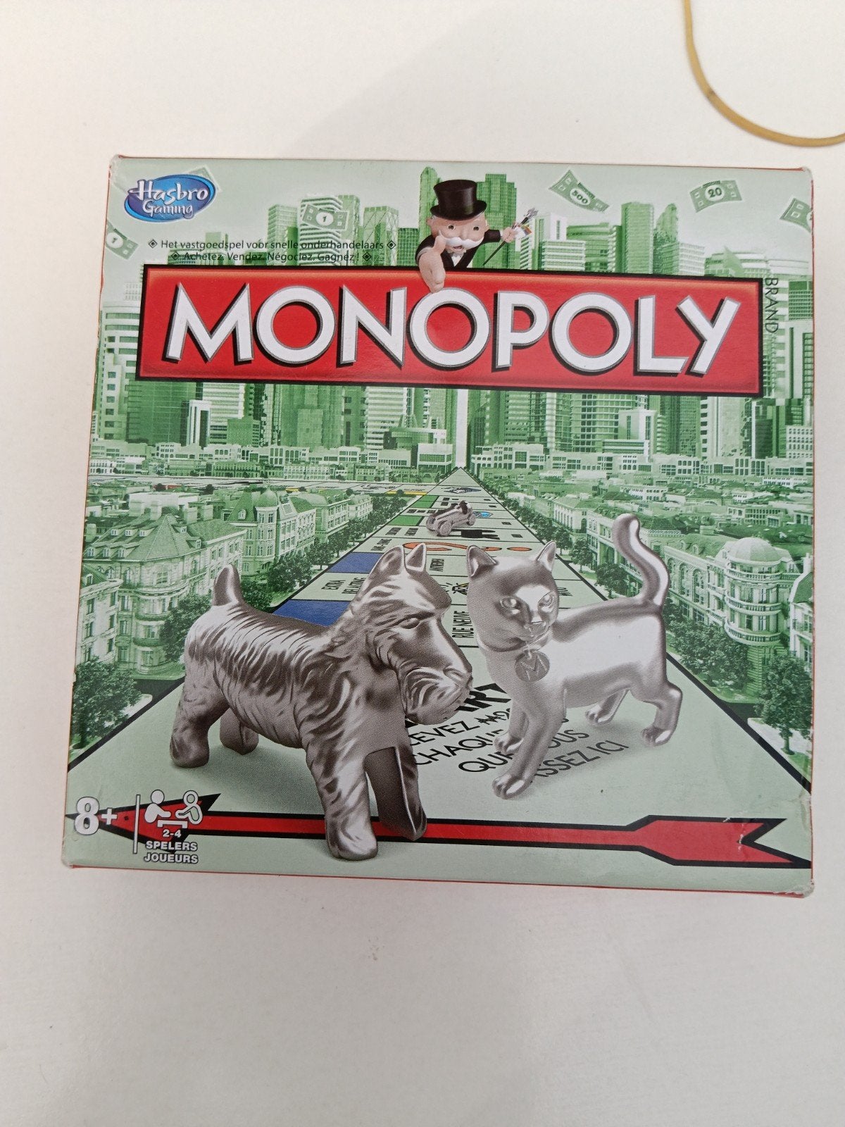 monopoly Reisversie, Ophalen