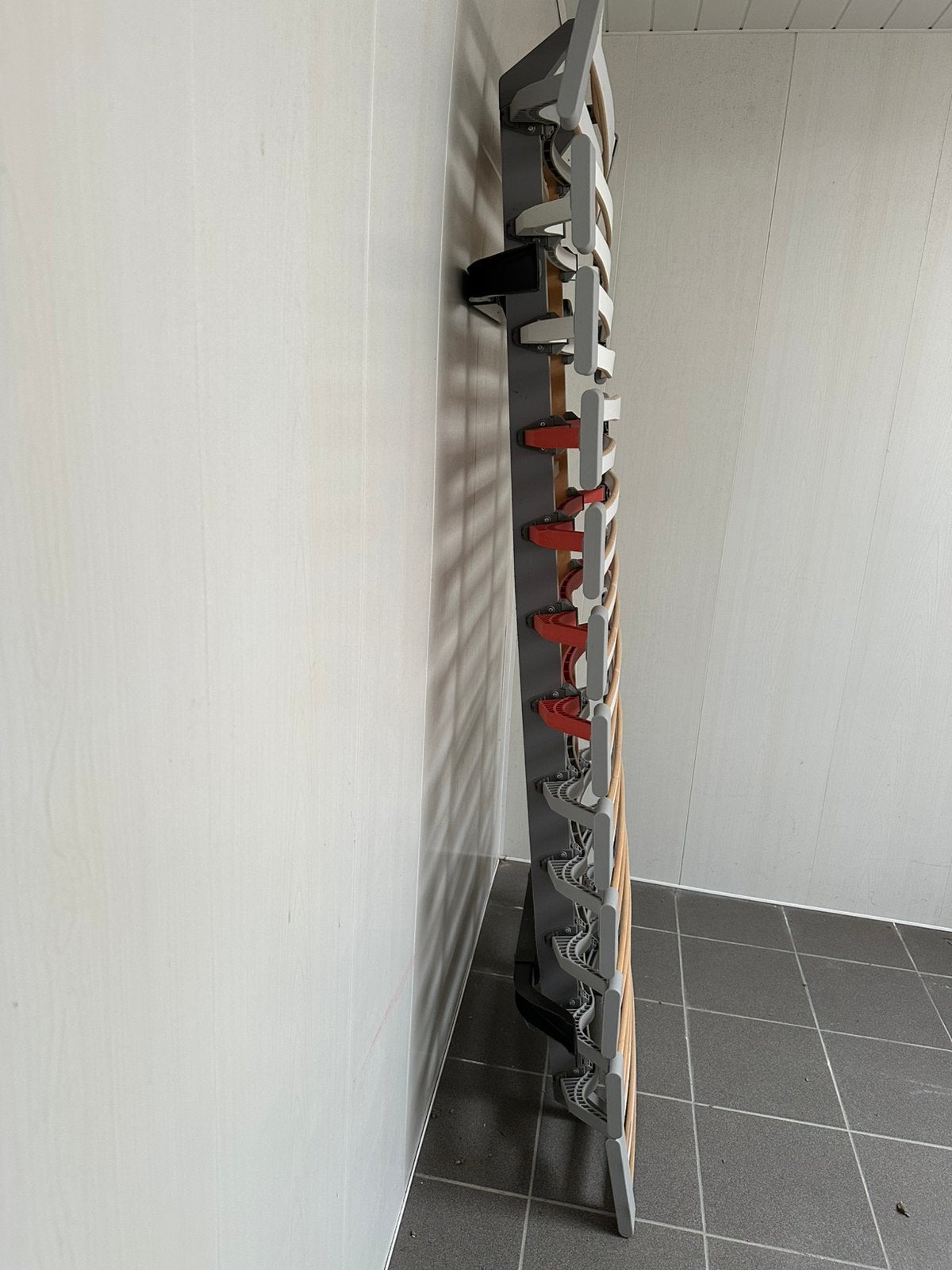 Lattenbodem 1-persoonsbed, Ophalen, Gebruikt, 90 cm, Eenpersoons