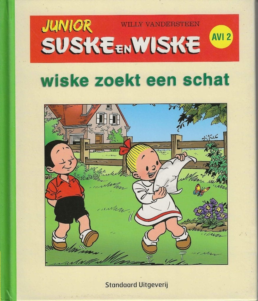 Junior Suske en Wiske - Wiske zoekt een schat (Hardcover), Enlèvement ou Envoi, Fiction général, Willy Vandersteen; Dirk Nielandt
