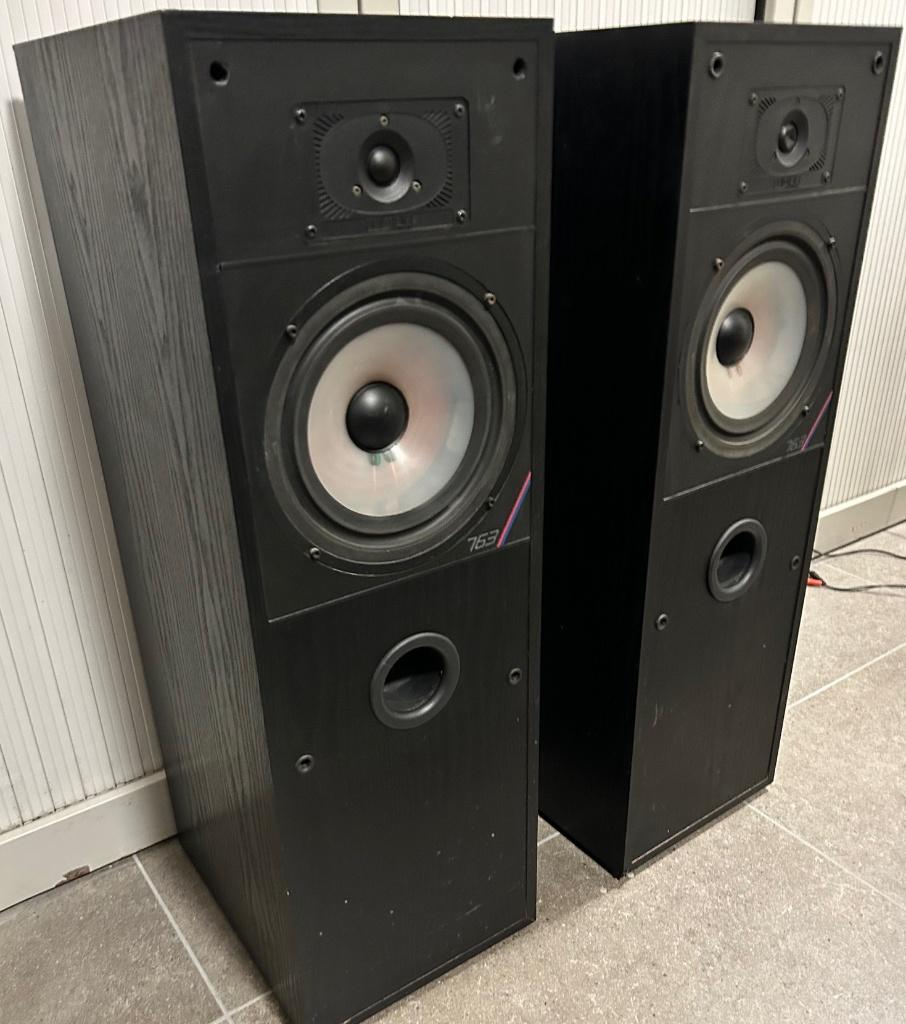 MISSION SPEAKERS  type 763  kolom, Audio, Tv en Foto, Luidsprekerboxen, Zo goed als nieuw, Front, Rear of Stereo speakers, 60 tot 120 watt