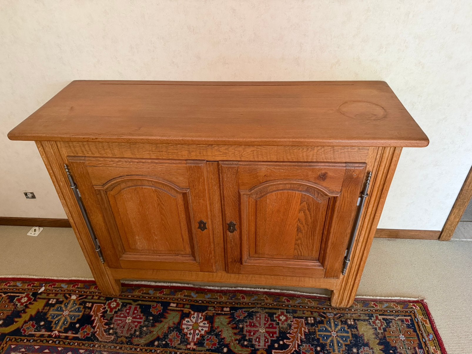 Houten dressoir, Ophalen, 100 tot 150 cm, 50 tot 75 cm, Gebruikt