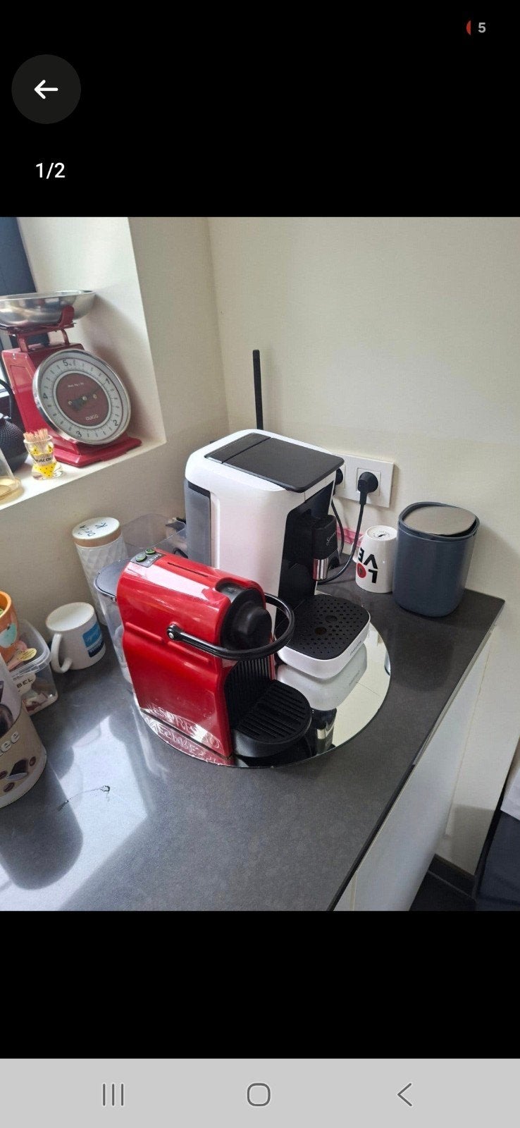 espresso machine 2stuks,lor Barista 1stuk, Elektronische apparatuur, Koffiezetapparaten, Ophalen