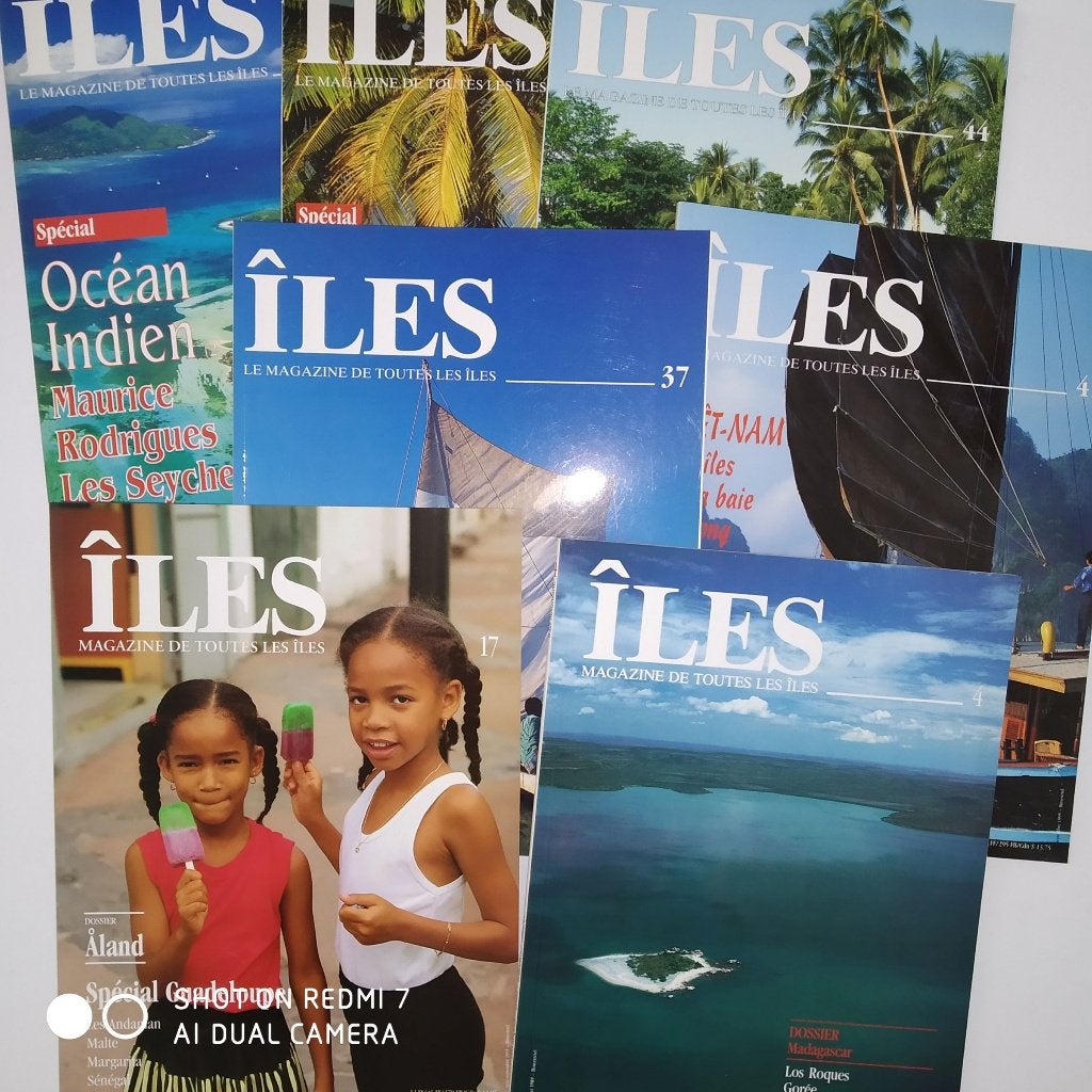 ÎLES lot de 7  4-17-37-41-44-47-49, Boeken, Tijdschriften en Kranten, Ophalen of Verzenden, Zo goed als nieuw, Wetenschap en Natuur