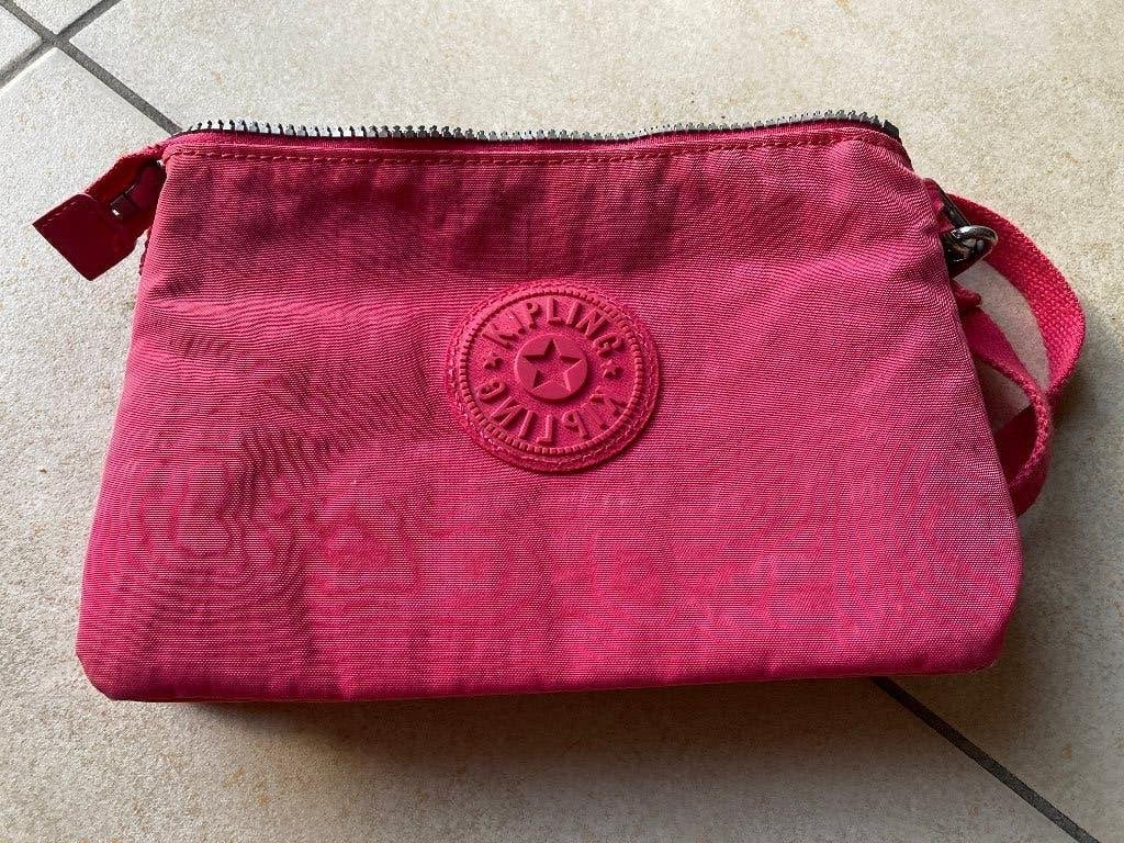 Kipling Roze Handtas, Ophalen of Verzenden, Gebruikt, Roze, Handtas