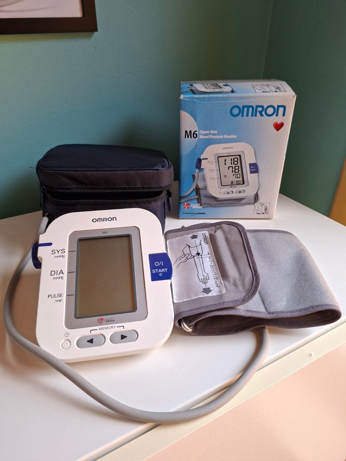 bloeddrukmeter, Ophalen