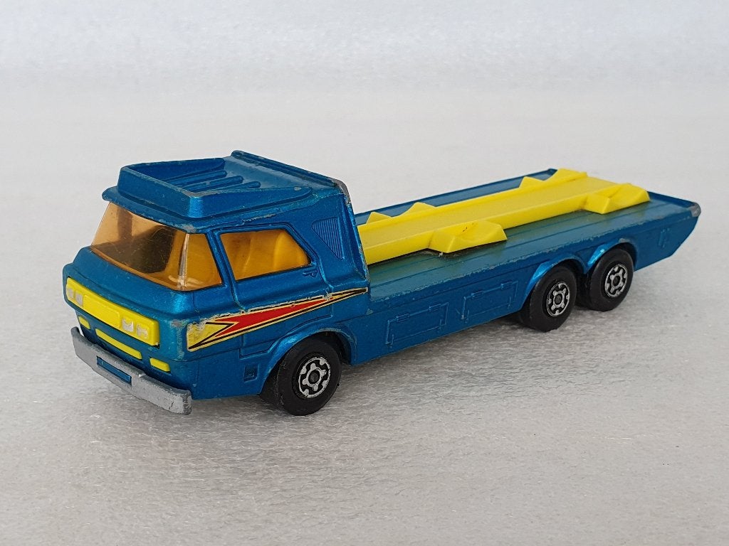 Matchbox - Super Kings: Tractor Transporter (K-21), Ophalen of Verzenden, Gebruikt, Bus of Vrachtwagen