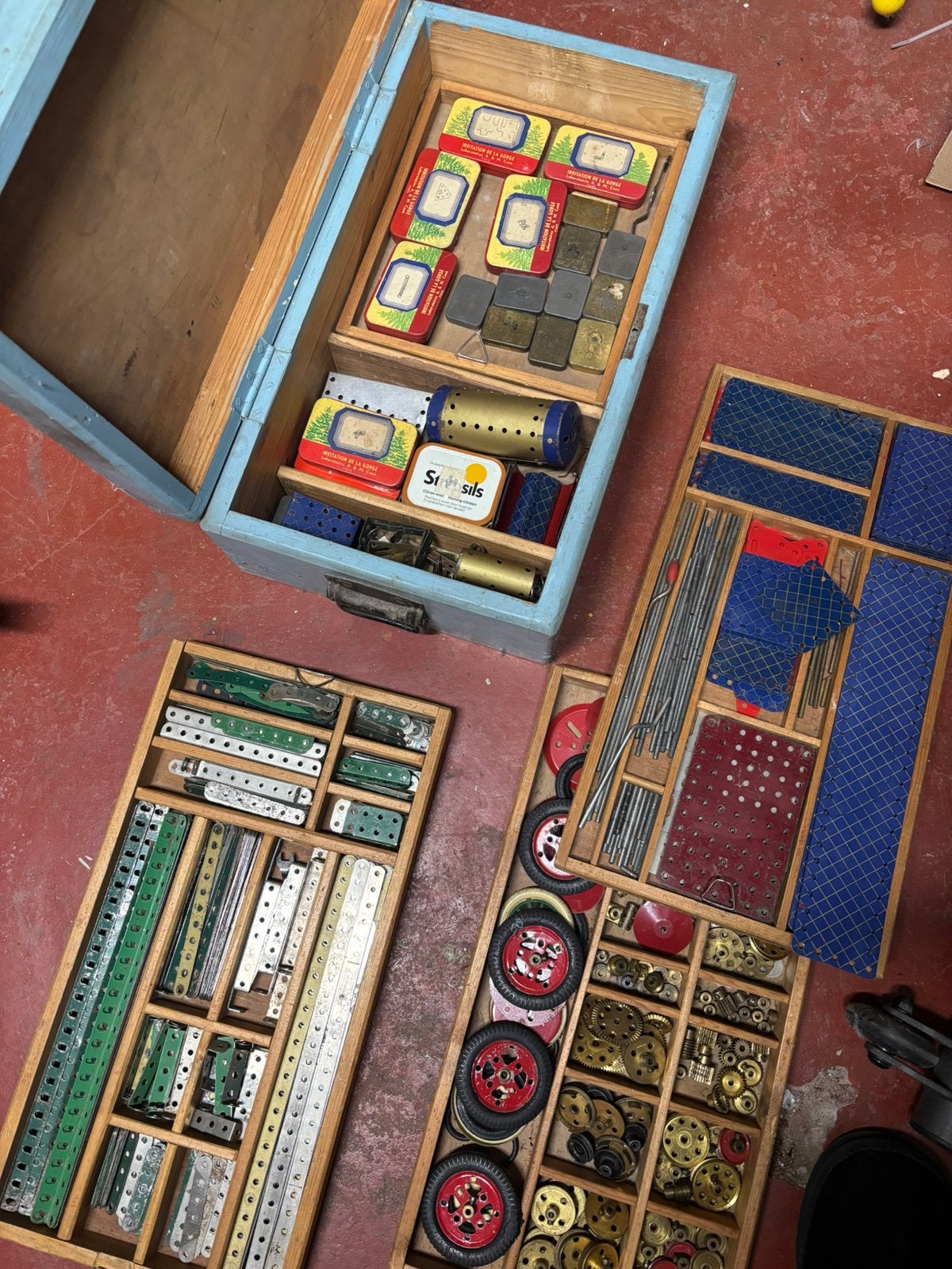 Lot meccano ancien, Antiquités & Art, Antiquités | Jouets, Enlèvement