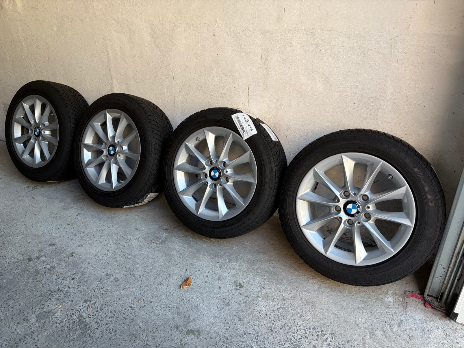 Kit winterwielen BMW serie 1, Ophalen, Gebruikt, 16 inch, Band(en)