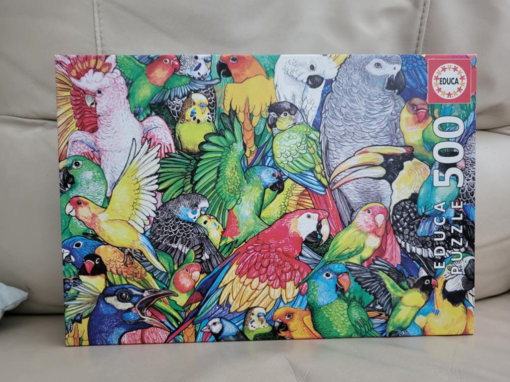 Puzzle 500 pièces Perroquets, Enlèvement ou Envoi, Puzzle