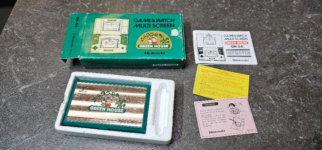 Game & Watch Green House in een doos, Games en Spelcomputers, Games | Nintendo Game Boy, Ophalen of Verzenden, Gebruikt
