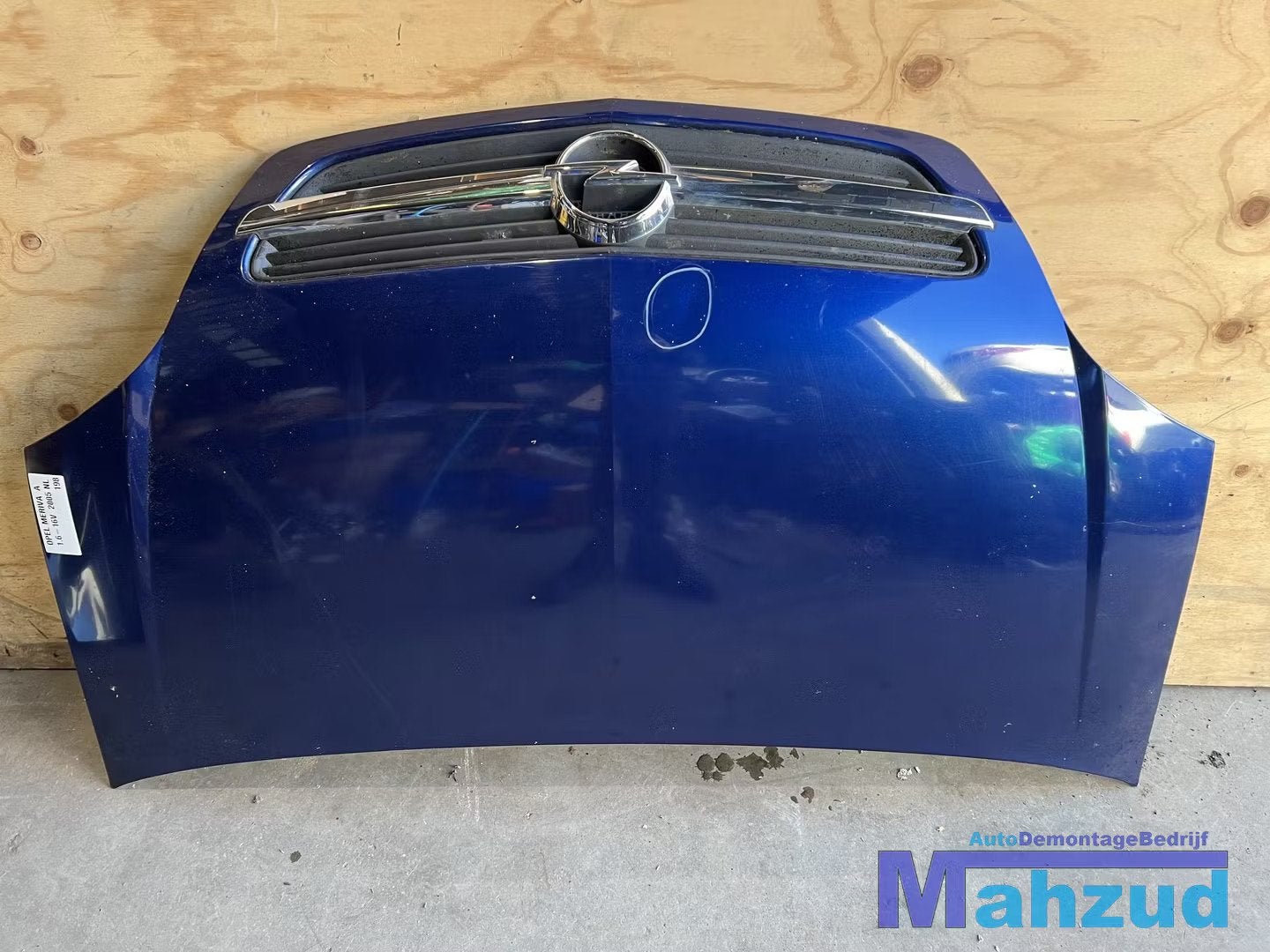 OPEL MERIVA A Z21B Blauw motorkap 2003-2010, Autos : Pièces & Accessoires, Opel Automobile GmbH, Capot moteur, Opel, Bahnhofsplatz 1
65423  Russelsheim am Main, DE