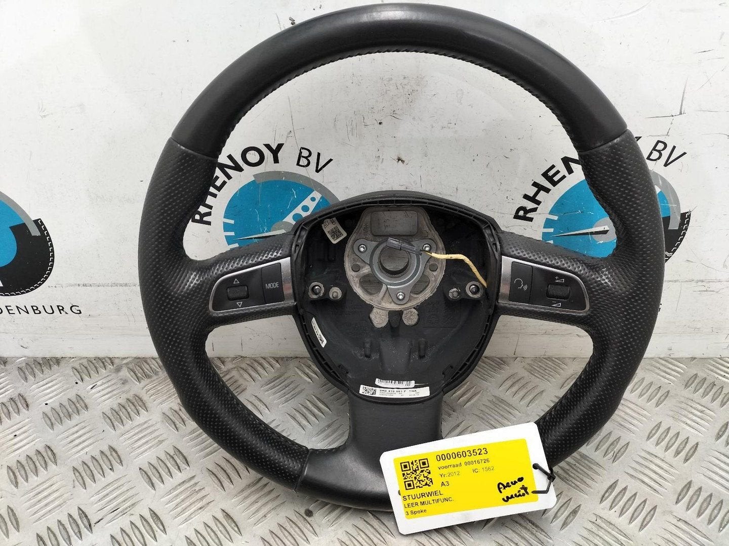 AUDI A3 8P 1.4 TFSI AMB. ADVANC SPORTB STUURWIEL 2012, Enlèvement ou Envoi, Utilisé, ARN reconnu