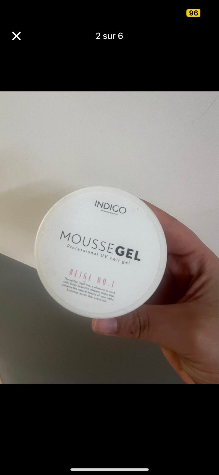 Ongle en gel, Enlèvement, Comme neuf