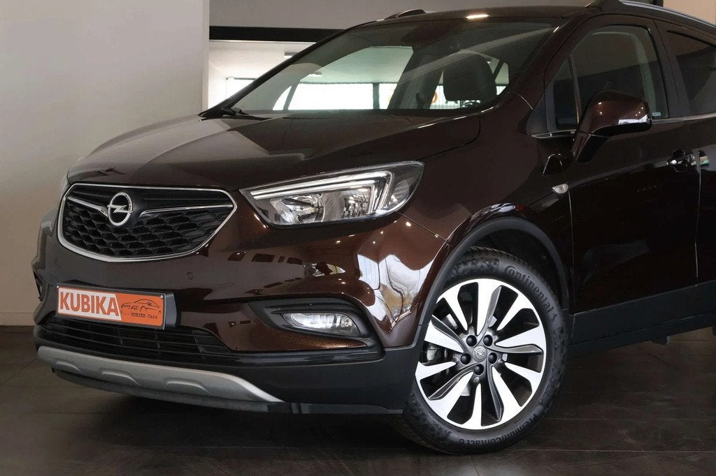 Opel Mokka X Mokka X 1.4 Turbo ECOTEC Edition Carplay Garant, 4 cilinders, Bruin, https://public.car-pass.be/vhr/7592bd23-1792-4a01-bbdc-36b6670f2577
