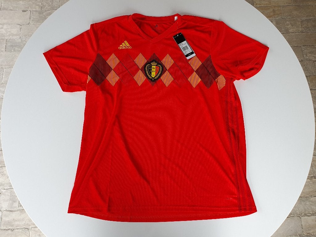 Voetbalshirt België 2018 - 2019 (Adidas, 2XL) (nieuw), Verzamelen, Ophalen of Verzenden, Nieuw, Shirt