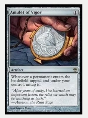 Amulet of Vigor - WWK - MTG - +/- NM, Ophalen of Verzenden