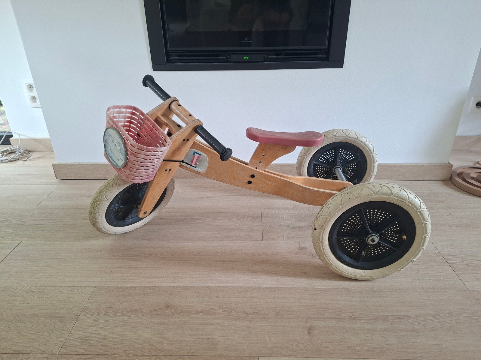 wishbone 2 in 1 houten fiets, Kinderen en Baby's, Ophalen