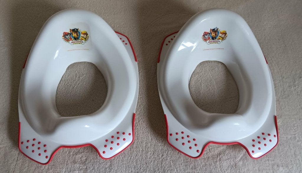 Paw Patrol wc bril verkleiner (2 stuks), Ophalen, Gebruikt