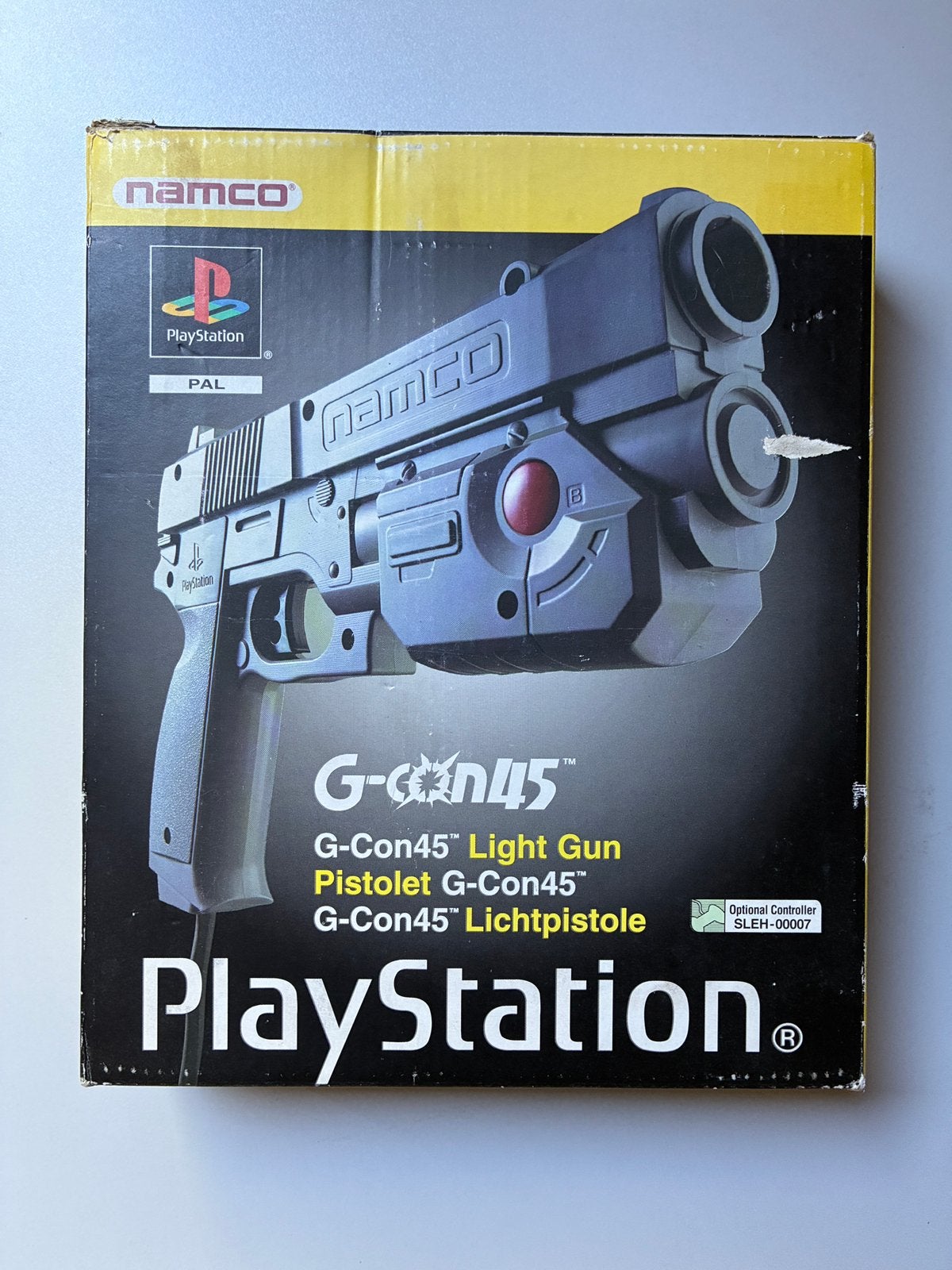 Namco G-Con45 Light Gun voor PlayStation 1 (PAL), Games en Spelcomputers, Verzenden, Zo goed als nieuw