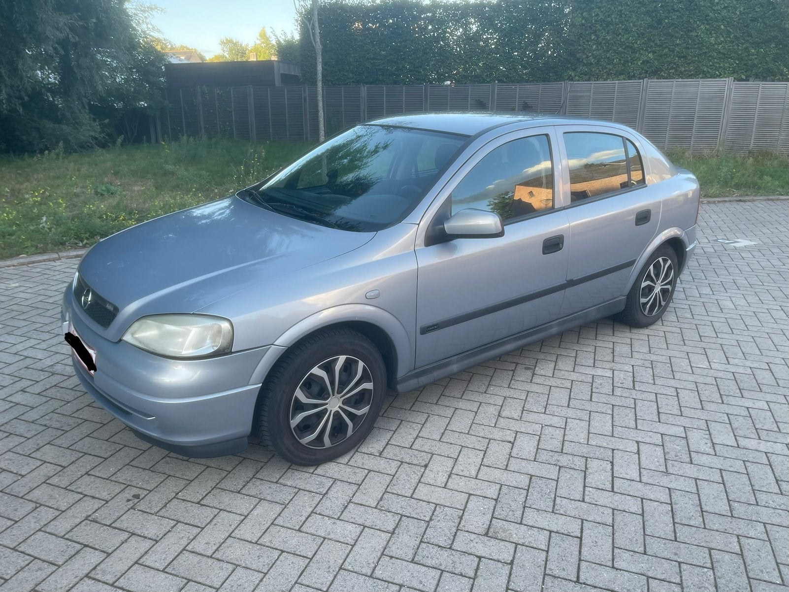 Opel astra 2003, Auto's, 5 deurs, Particulier, Zilver of Grijs, Onderhoudsboekje