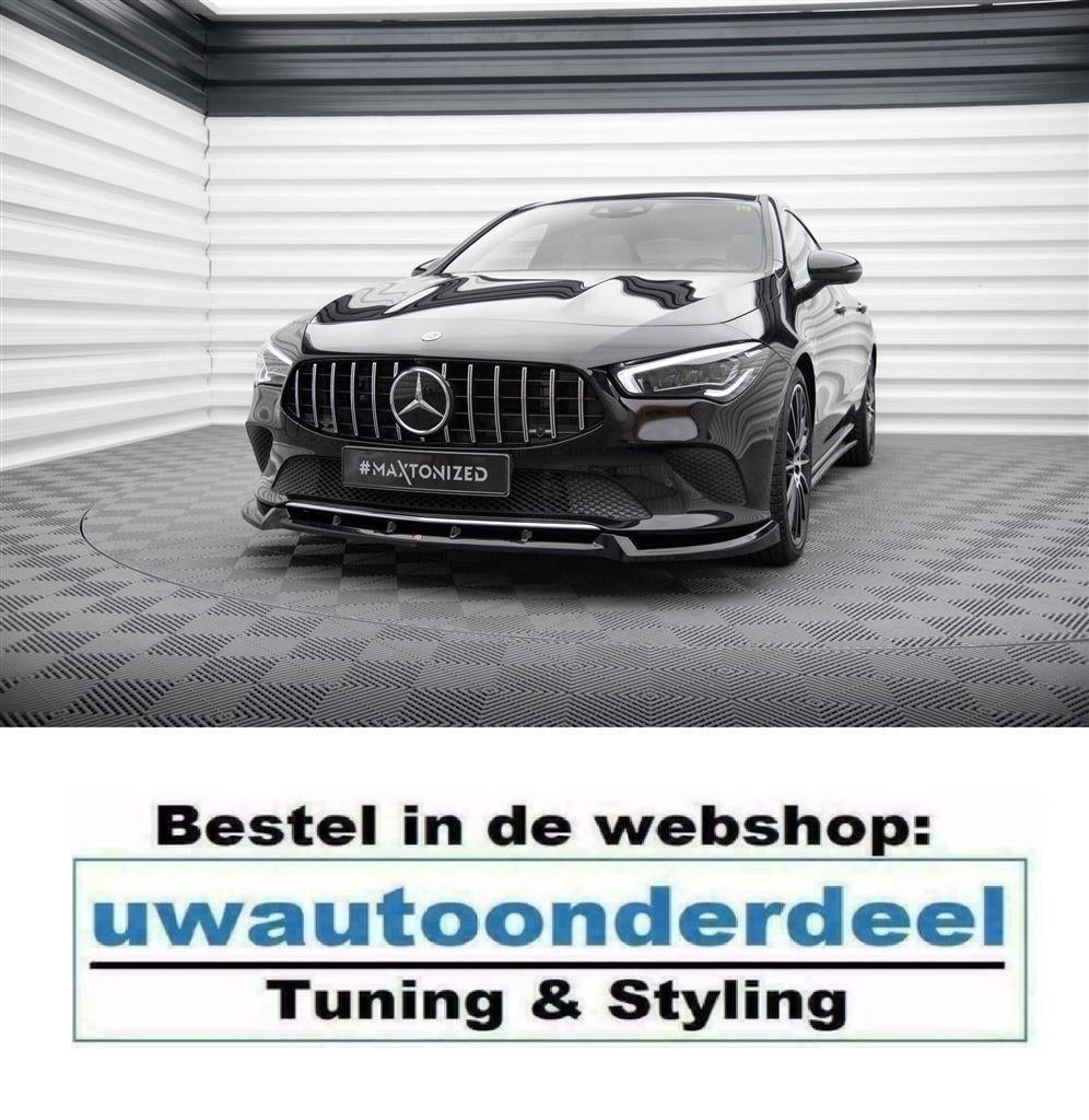 Maxton Design Spoiler Splitter Lip Mercedes CLA C118, Verzenden