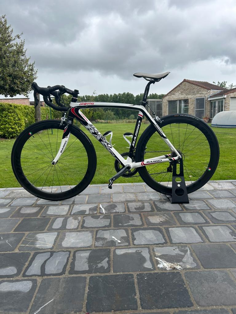 Full Carbon koersfiets Basso Laguna, Fietsen en Brommers, Ophalen, Carbon