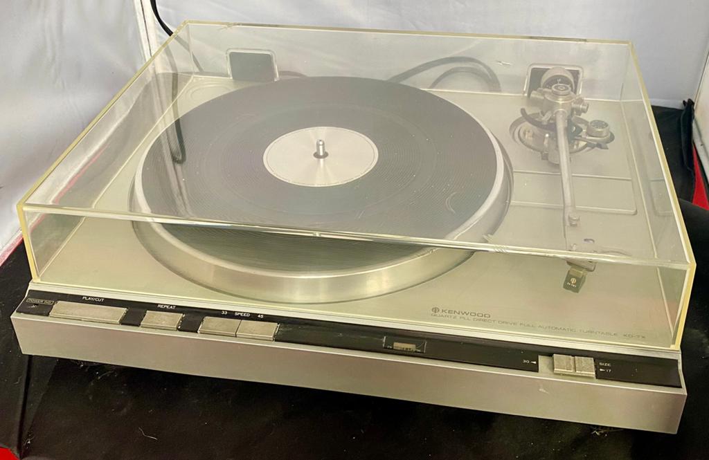 Kenwood KD-7X Volautomatische Direct Drive - Perfect Spelend, Audio, Tv en Foto, Platenspelers, Ophalen