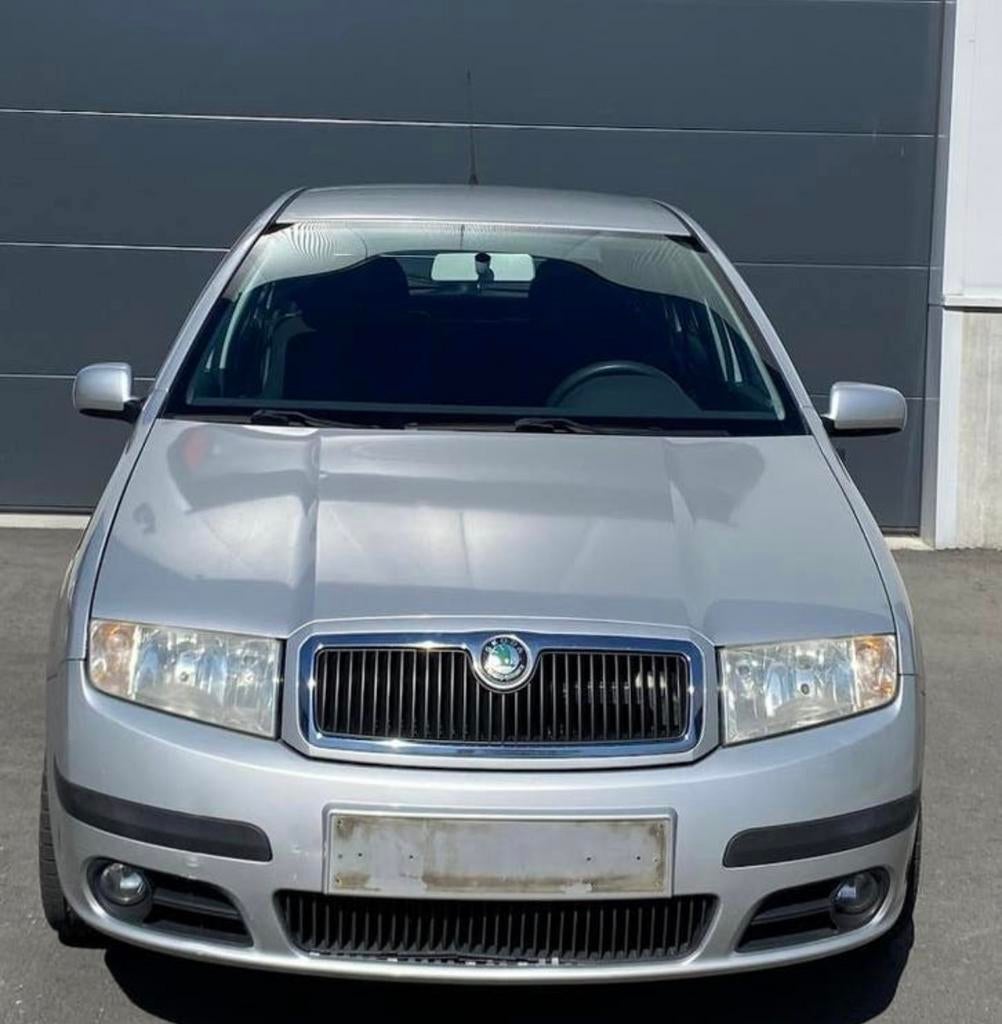Skoda Fabia 2007 - 150dKM, Stof, Zwart, Radio, Bedrijf