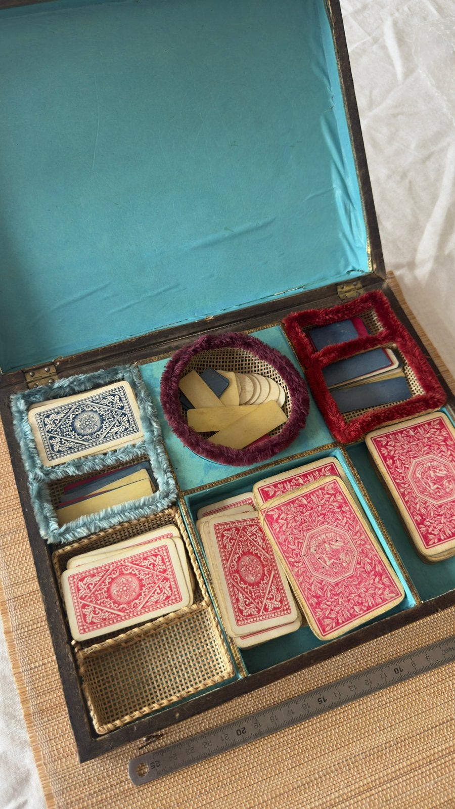 Rare et complete boite Napoleon III A jeux, Enlèvement ou Envoi