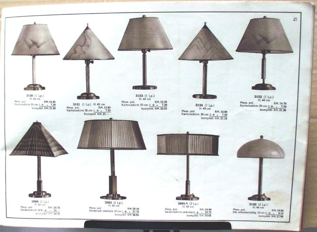 Schmahl & Schulz - Deux catalogues de lampes (1931 et 1932)., Enlèvement ou Envoi, Utilisé