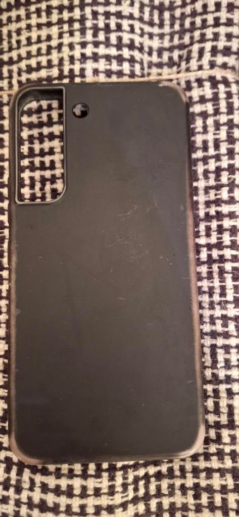 Coque noir Samsung S22, Enlèvement, Utilisé, Autres modèles, Façade ou Cover