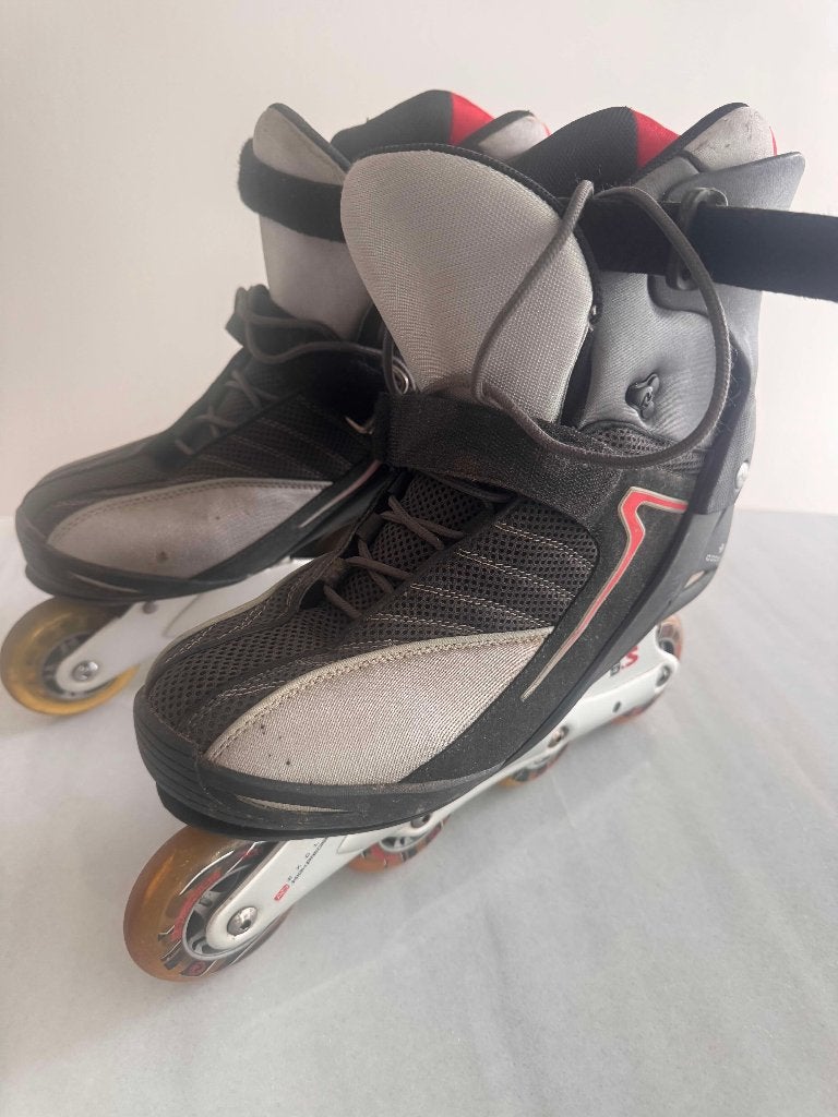 Rollerblades Rossignol taille 45, Autres marques, Rollers 4 roues en ligne, Enlèvement, Utilisé