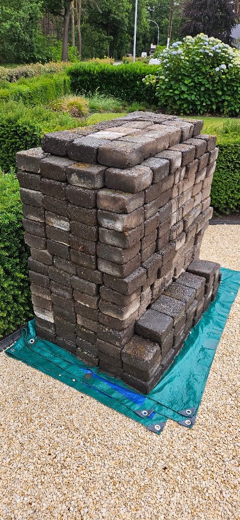 Klinkers, Jardin & Terrasse, Pavé & Dalles, Béton, Enlèvement, Utilisé, 5 à 10 m²