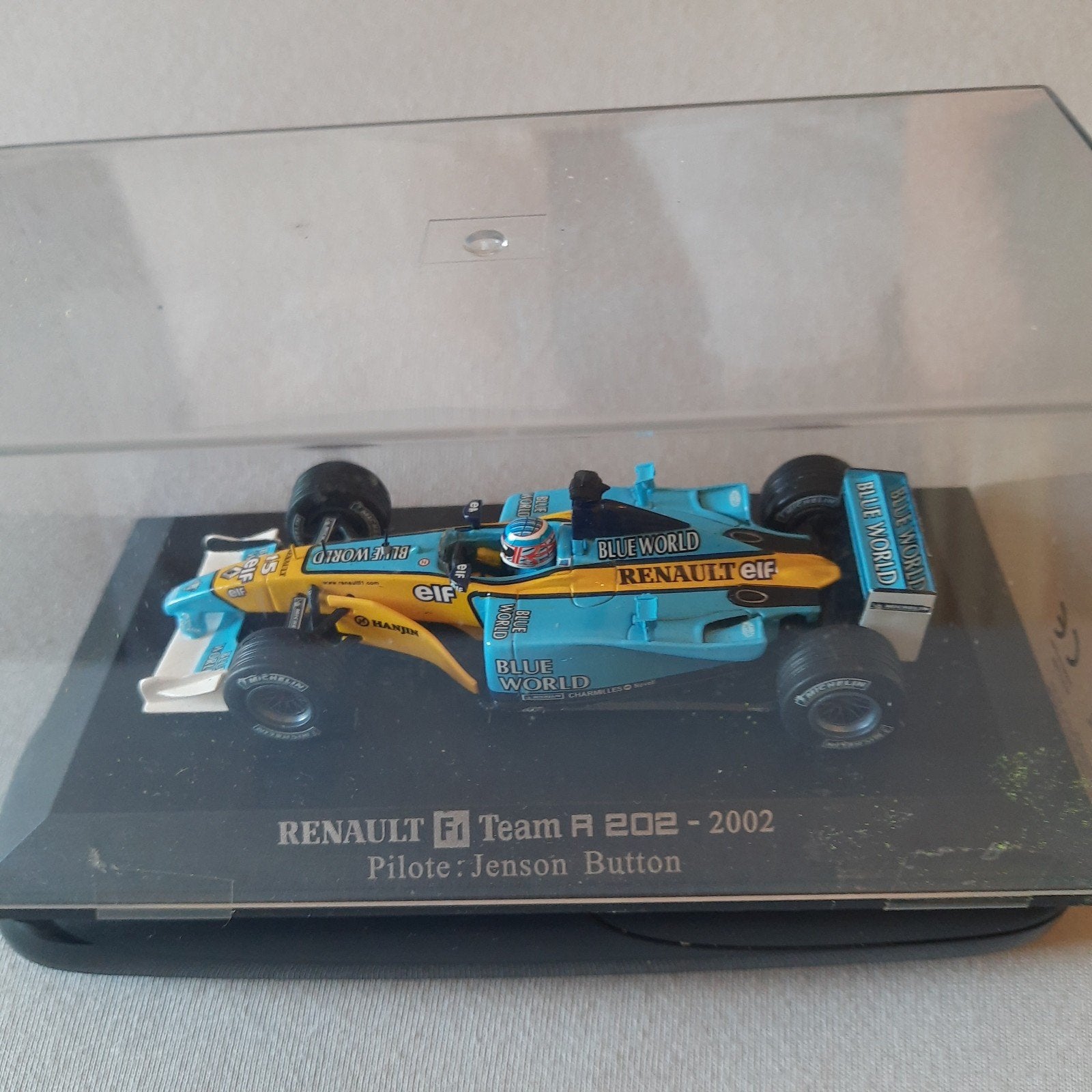 RENAULT F1 TEAM* R202*2002* JENSON BUTTON * VINTAGE*NEUF* 1:, Enlèvement, Neuf, Voiture, Autres marques