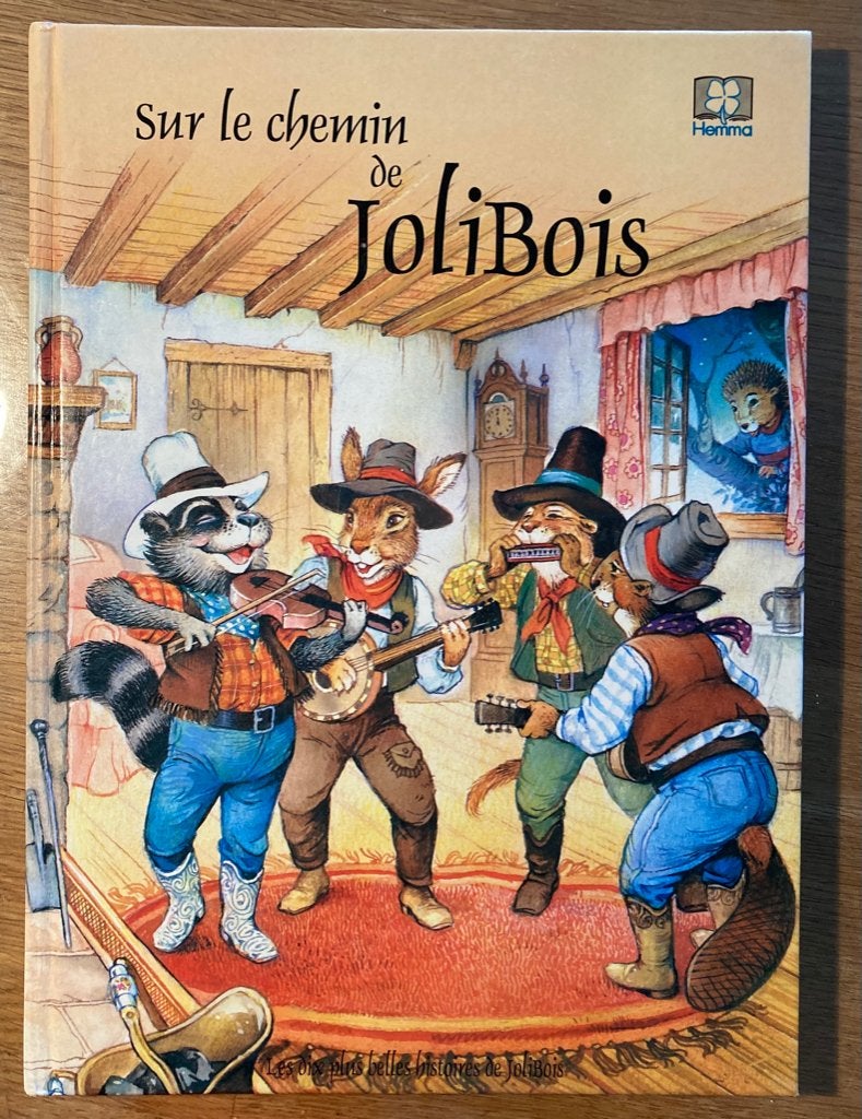10 histoires : SUR LE CHEMIN DE JOLIBOIS - 4 ans, Livres, Enlèvement ou Envoi, Comme neuf, Fiction général, 4 ans