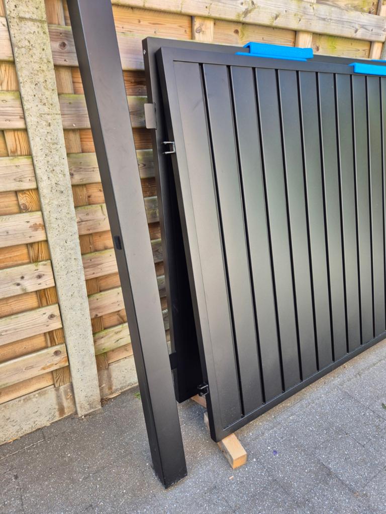 Metalen tuinpoort 4m breed, Tuin en Terras, Ophalen, Nieuw, 150 tot 200 cm, IJzer