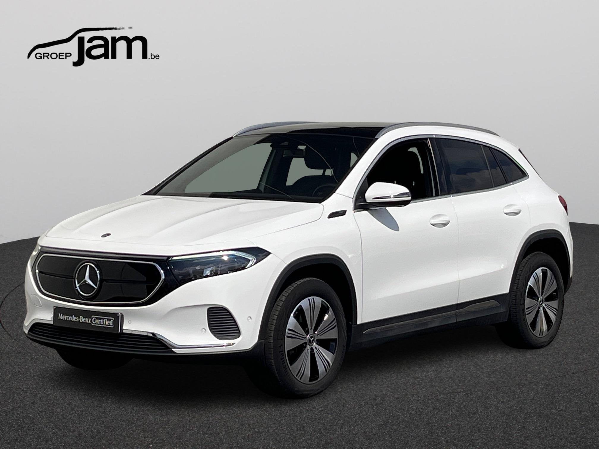 Mercedes-Benz EQA 250 met panoramadak, https://public.car-pass.be/vhr/79207099-07a0-4923-8738-27f617f89fa8, Stof, Gebruikt, LED verlichting