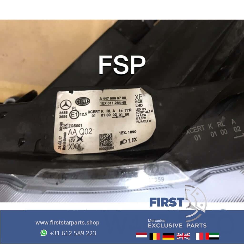 W447 VITO V KLASSE ILS LED KOPLAMP LINKS origineel Mercedes, Utilisé, -, -, Enlèvement ou Envoi
