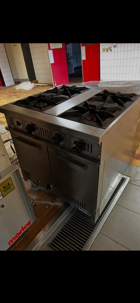 cuisinière au gaz professionnel 900 eur, Enlèvement ou Envoi, Comme neuf, Gaz