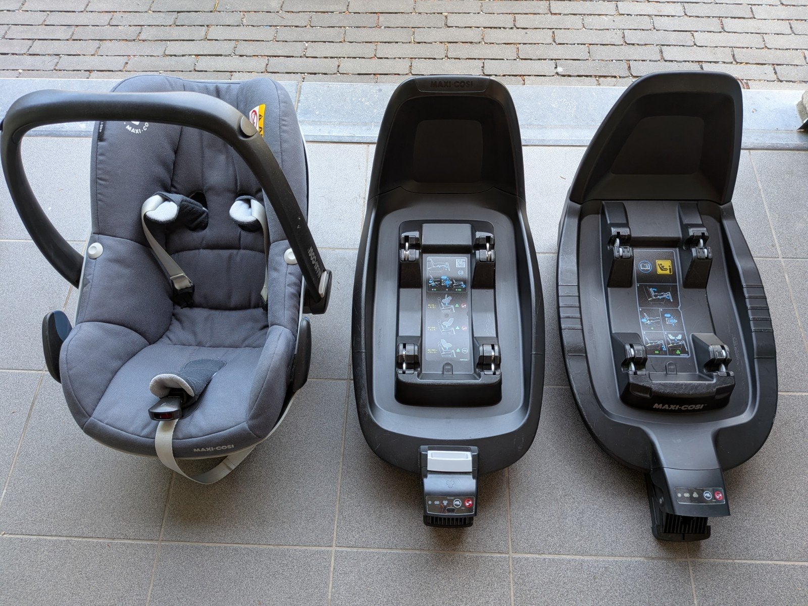 Maxi cosi Pebble pro + isofixes, Ophalen, Autogordel of Isofix, Zo goed als nieuw, 0 t/m 13 kg