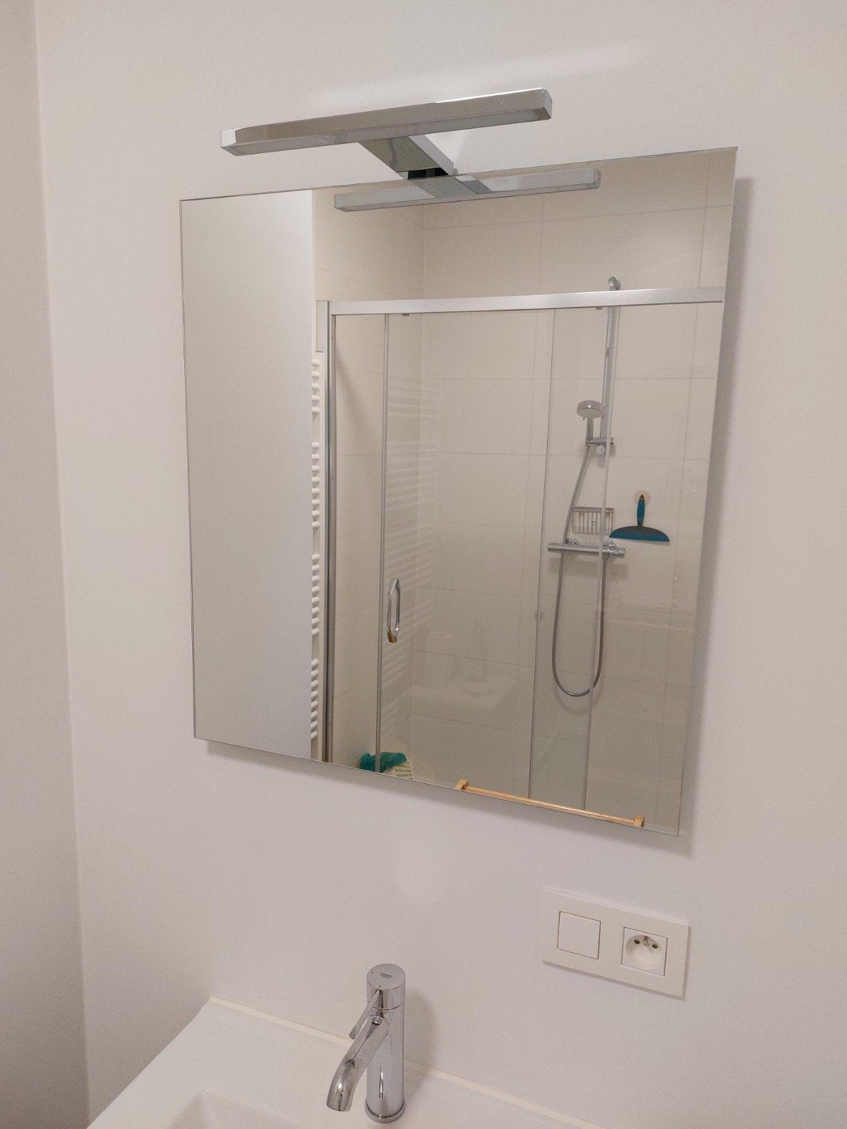 Armoire miroir avec LED, Enlèvement, Neuf, Rectangulaire, 50 à 75 cm