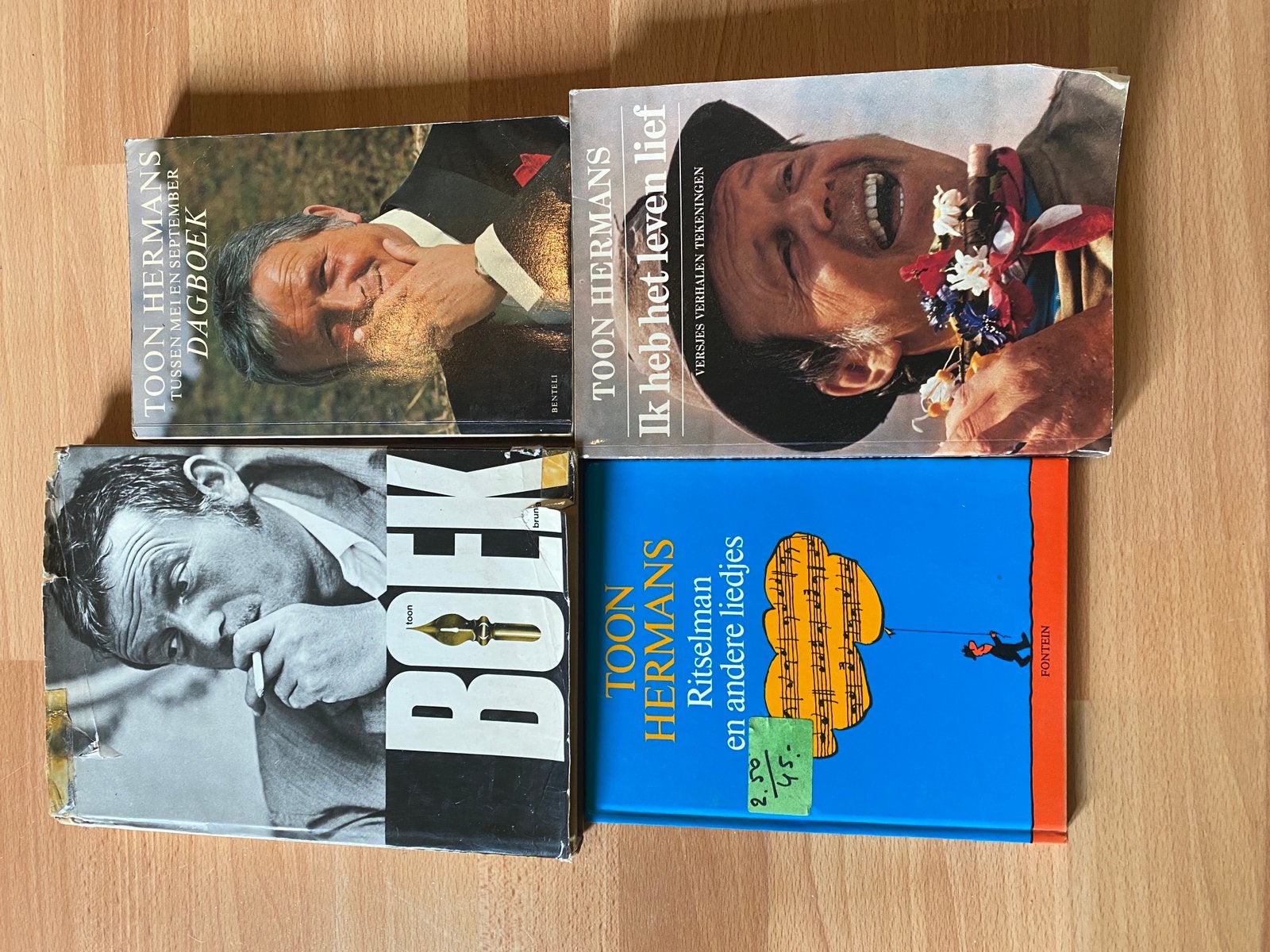 Toon Hermans, Livres, Enlèvement, Utilisé