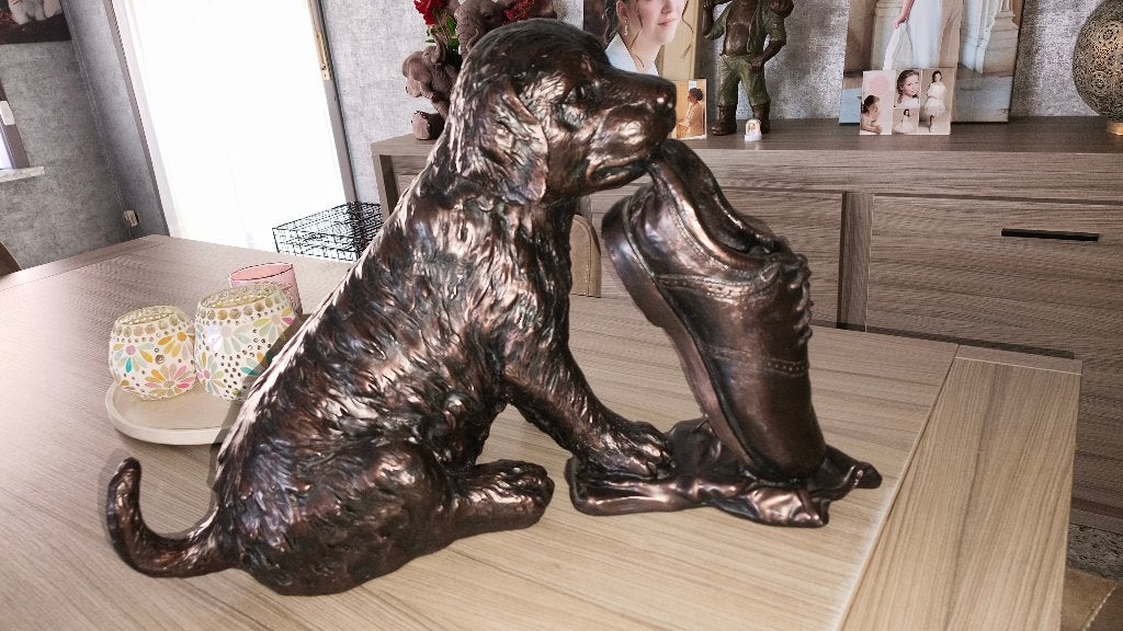 Hond met schoen, Ophalen, Meerkleurig, Overige stijlen, Zo goed als nieuw