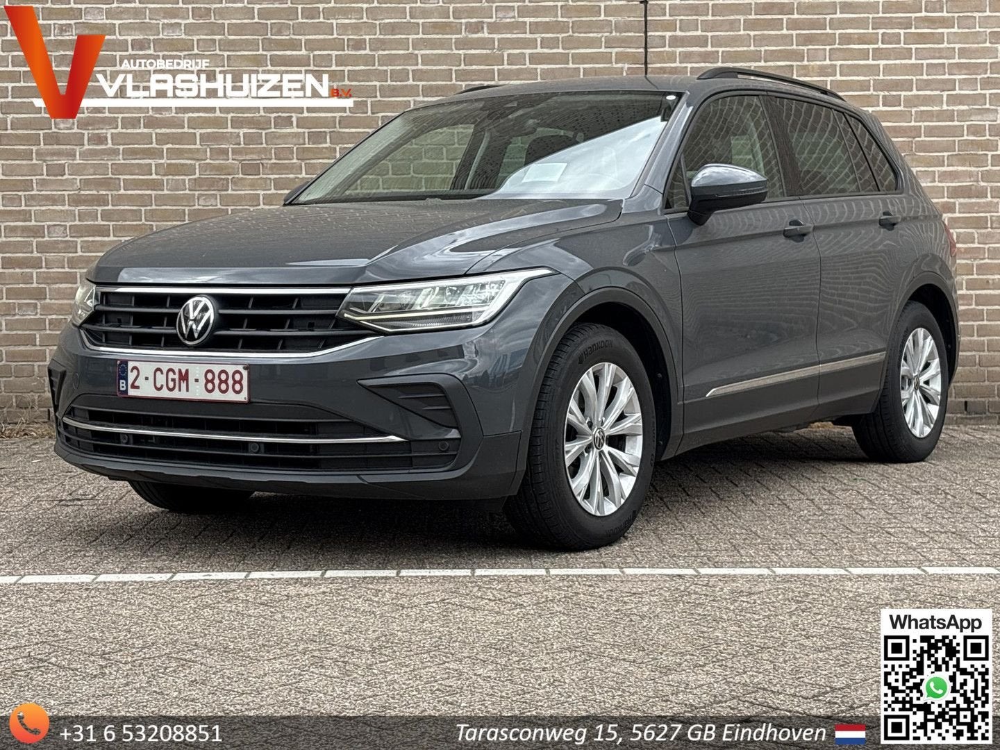 Volkswagen Tiguan 2.0 TDI Comfortline Business | € 15.450,-, Argent ou Gris, Achat, Entreprise, 149 g/km
