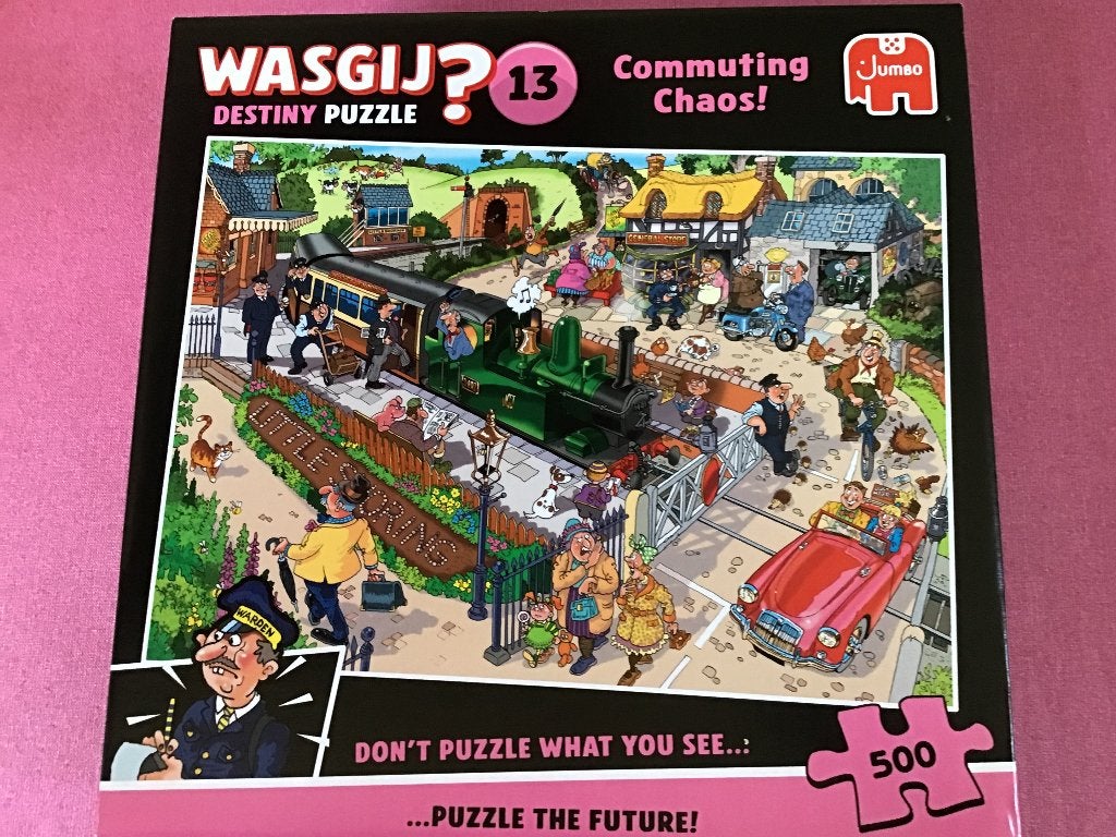 Puzzel wasgij 500, Ophalen of Verzenden, 500 t/m 1500 stukjes, Gebruikt, Legpuzzel