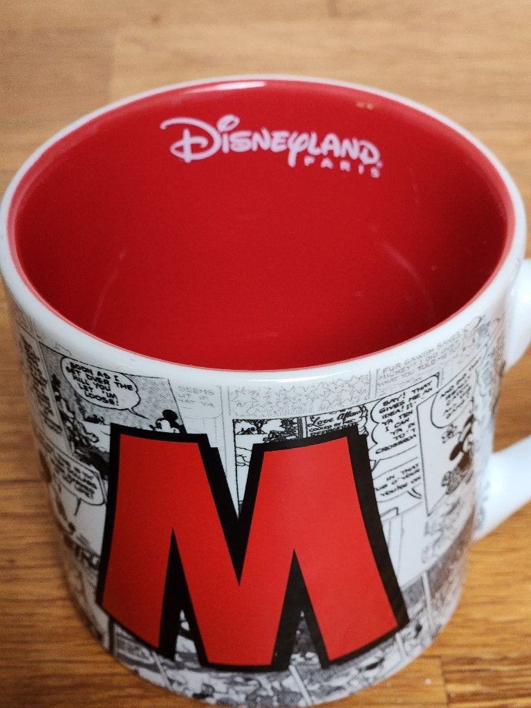 Mok Disneyland Parijs mickey, Ophalen of Verzenden, Mickey Mouse, Zo goed als nieuw, Servies