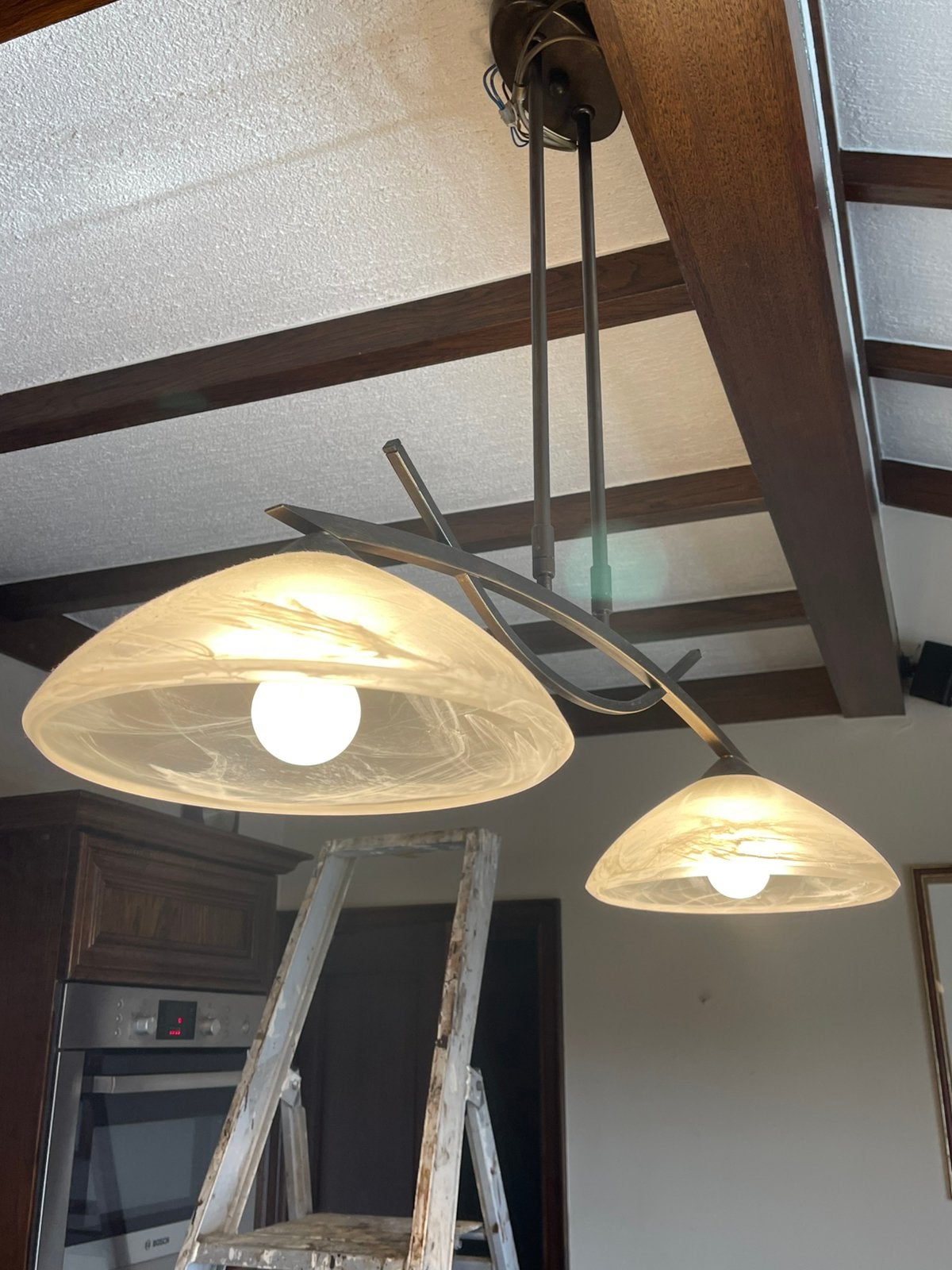 Elegante hanglamp, Ophalen, Zo goed als nieuw